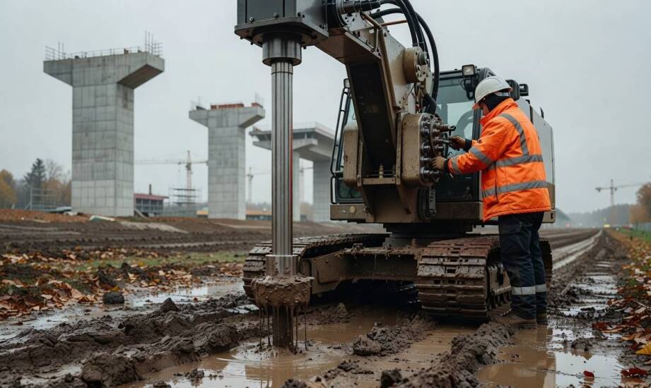 Jakie parametry wytrzymałościowe gruntu z sondowań terenowych kształtują projekty fundamentów infrastrukturalnych