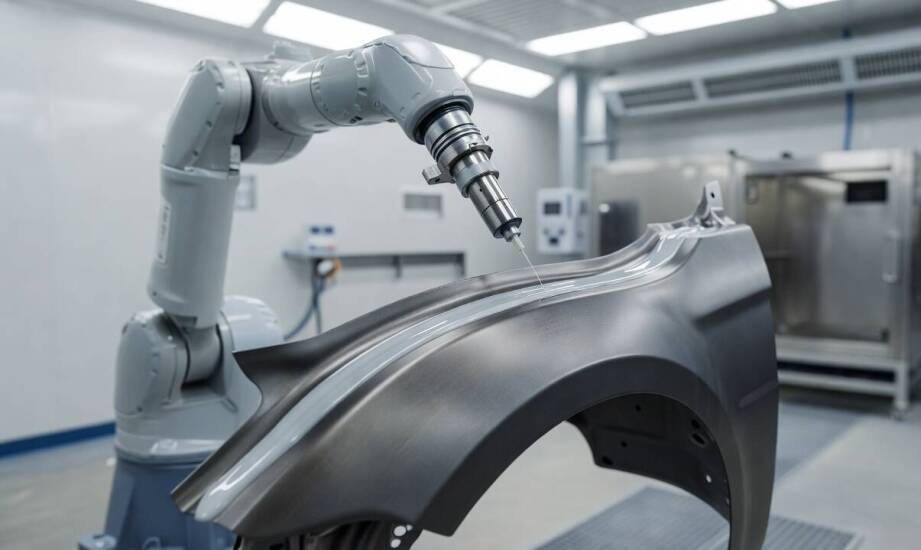 Zrobotyzowane nakładanie primera — mechanika działania systemu i wpływ na powtarzalność procesu produkcyjnego