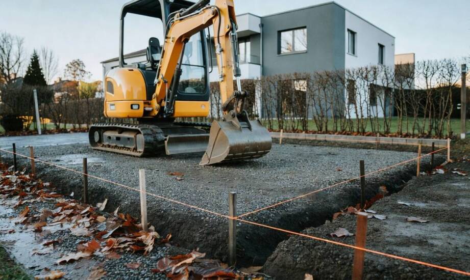 Logistyka prac przydomowych — jak pogrupować zadania przed sprowadzeniem ciężkich maszyn na posesję