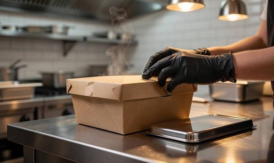 Bariera dla tłuszczu i wilgoci — jak papier chroni żywność podczas transportu z lokalu gastronomicznego