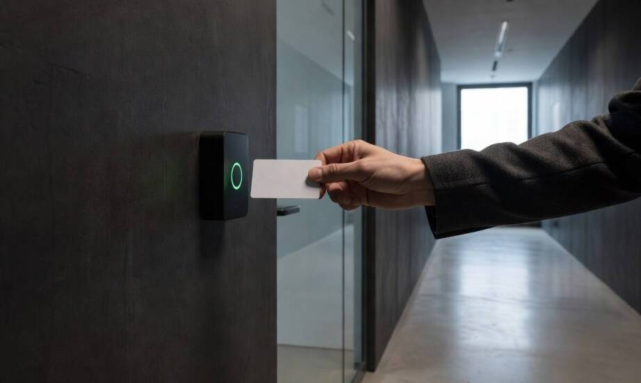 Elektroniczna kontrola wejścia — z czego się składa i jak różni się między domem a firmą