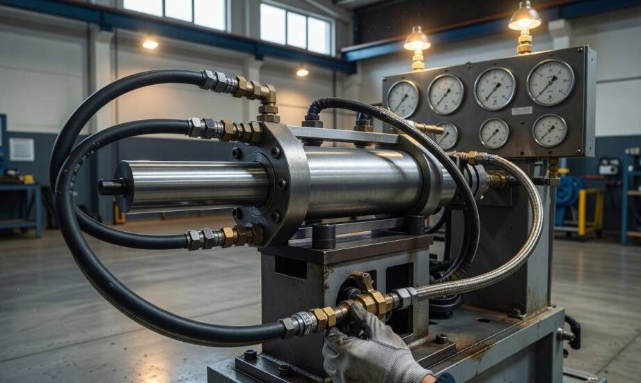 Dlaczego ISO 9001 nie wystarcza bez prób ciśnieniowych przy zamówieniach cylindrów hydraulicznych