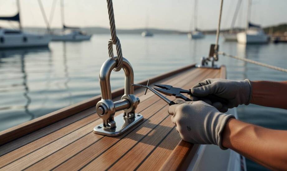 Co decyduje o bezpieczeństwie połączenia z użyciem szekli: kształt, zamek i oznaczenia