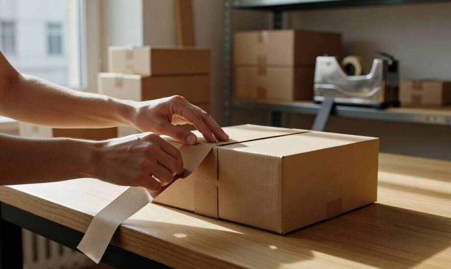 Jak folia, taśma i sposób zamknięcia paczki budują pierwsze wrażenie marki w e-commerce