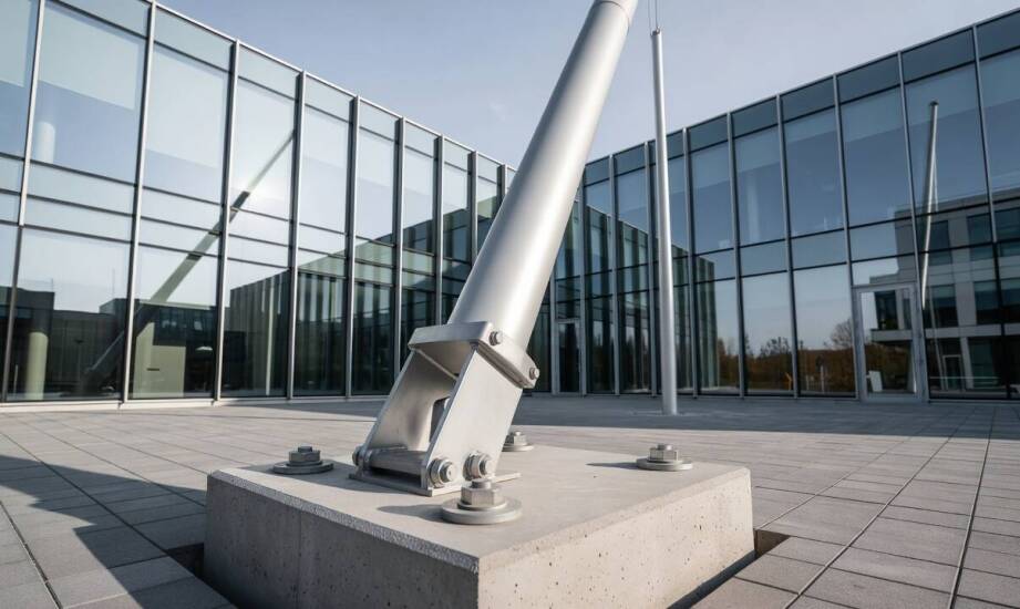 Planowanie dwunastometrowego masztu przy siedzibie firmy: od założeń technicznych do odbioru