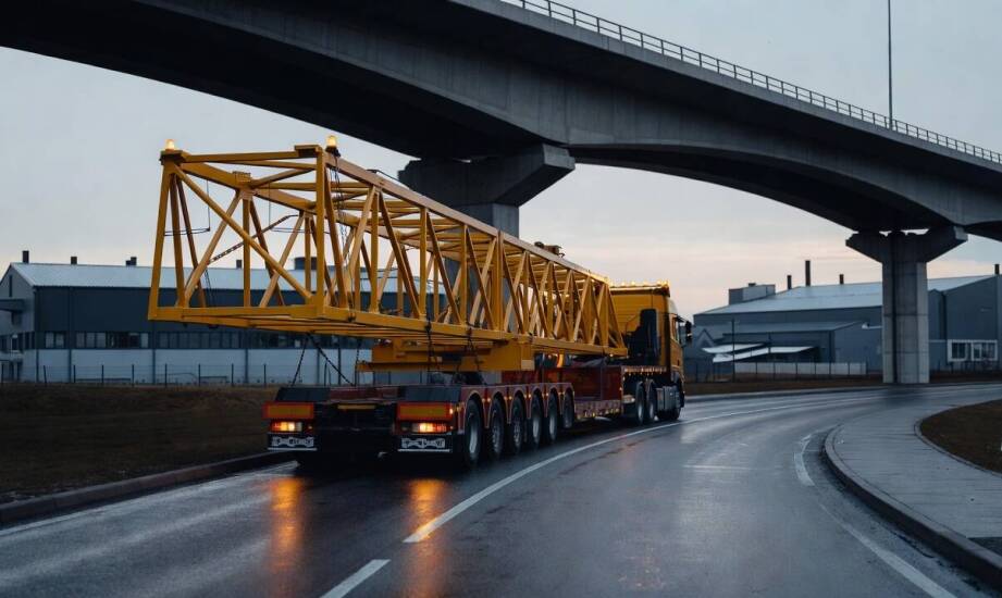 Kiedy przewóz żurawia staje się osobnym transportem ponadgabarytowym i co to zmienia w organizacji robót