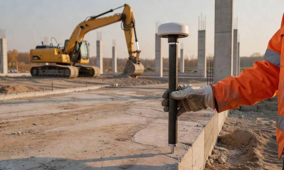 Dron, GNSS i pomiary terenowe — co naprawdę zmienia technologia w geodezji inwestycyjnej