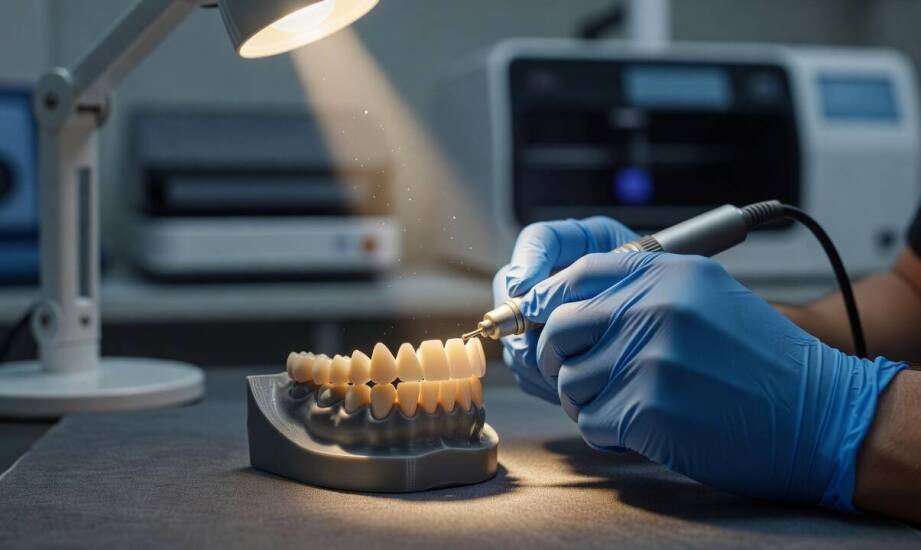 Jak powstaje most tymczasowy w leczeniu implantami w jeden dzień