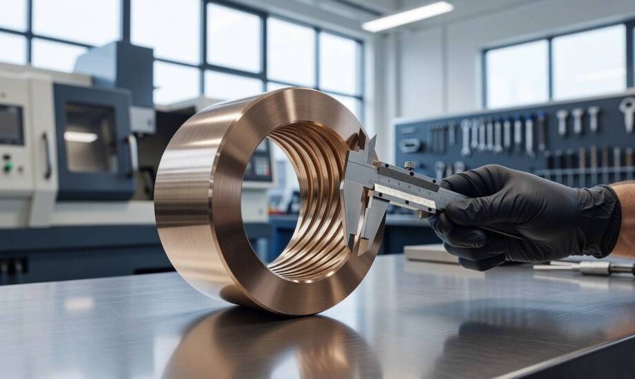Dlaczego podwyższona temperatura skraca trwałość tulei z brązu aluminiowego w maszynach