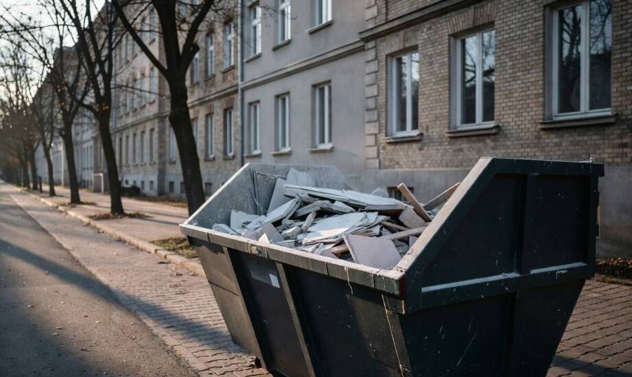 Jak dobrać pojemność kontenera do remontu mieszkania lub domu bez niedoszacowania odpadów