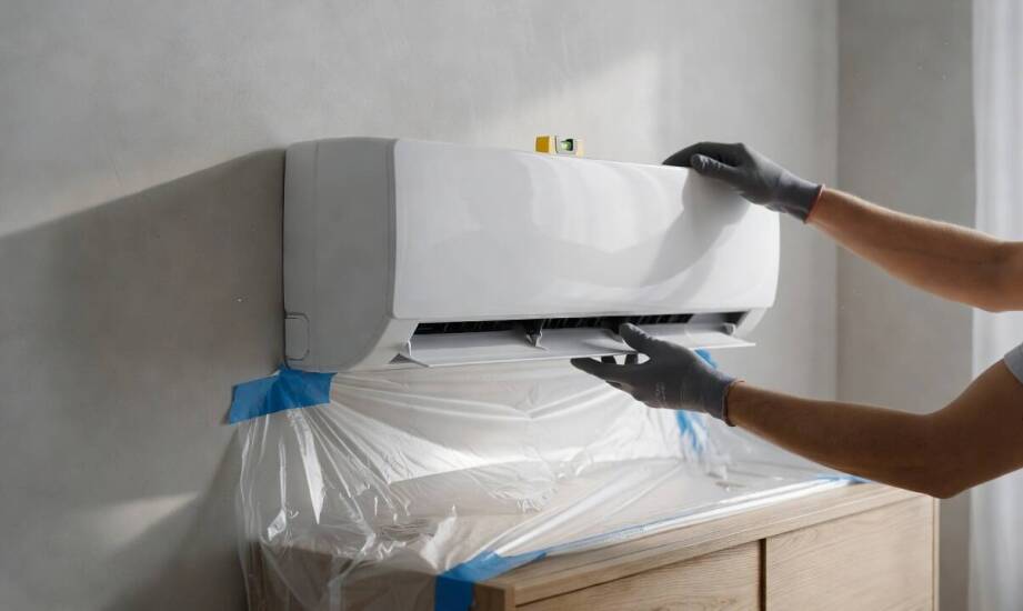 Jak przebiega instalacja klimatyzatora w zamieszkałym mieszkaniu od przygotowania pokoju do uruchomienia