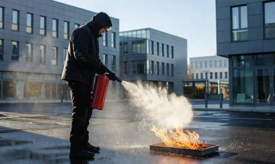 Jak wygląda szkolenie przeciwpożarowe od pierwszej części teorii do ćwiczeń praktycznych