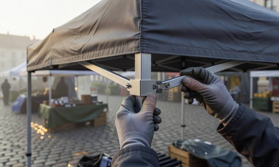 Nowy czy używany namiot handlowy — kiedy niższa cena naprawdę się opłaca