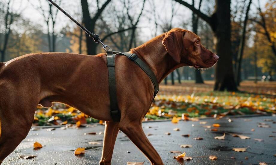 Jak dopasowanie uprzęży wpływa na ruch, oddech i komfort psa podczas spaceru