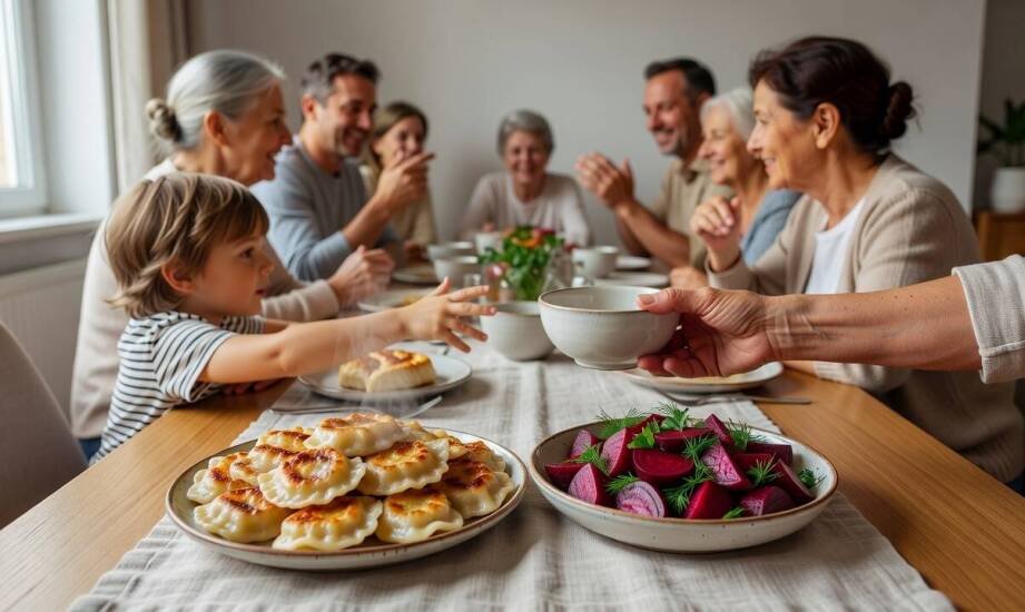 Menu na rodzinne urodziny w domu lub sali — jak połączyć klasykę z opcją wegetariańską