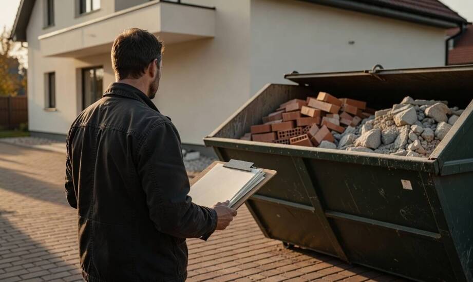 Jak uporządkować potwierdzenia odbioru gruzu z remontu, gdy część trafia do odzysku