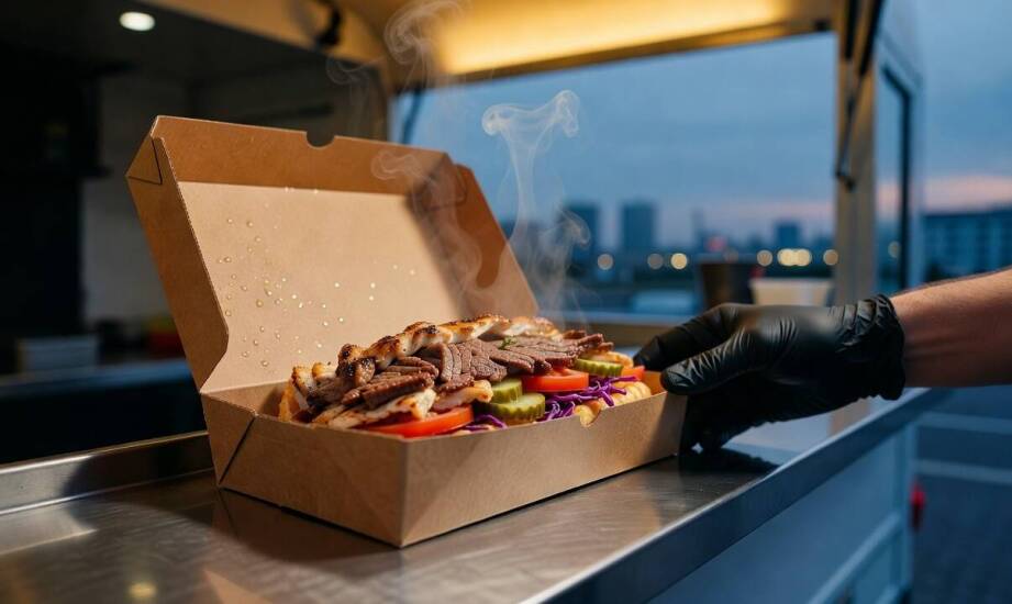 Dlaczego pudełko na kebab rozmięka przy sosach i parze — problem materiału i zamknięcia
