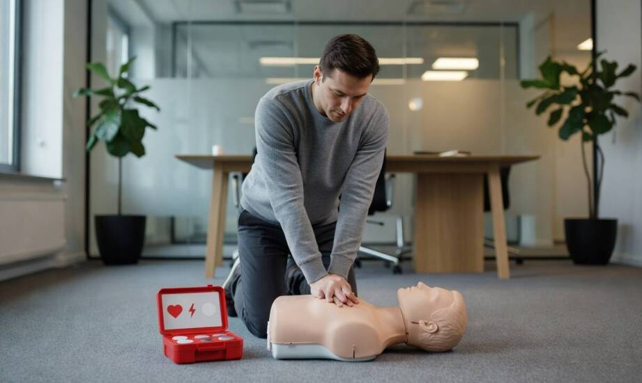 Jakie moduły i scenariusze ćwiczy się na szkoleniu pierwszej pomocy dla pracowników