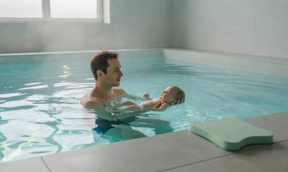 Kameralna niecka na starcie nauki pływania — kiedy wspiera niemowlęta i małe dzieci, a kiedy potrzebna jest większa przestrzeń