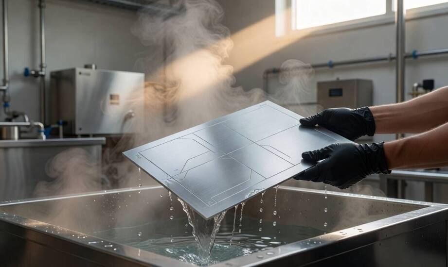 Jak powstaje tabliczka na aluminium anodowanym i które etapy decydują o trwałości nadruku