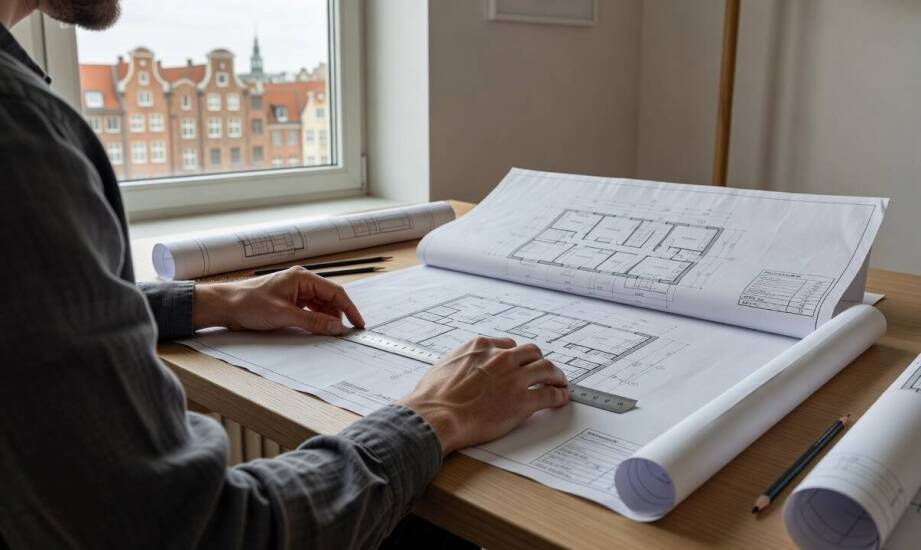 Jak wygląda sprawdzenie gotowego projektu przed adaptacją domu w Gdańsku