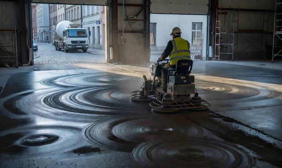 Co składa się na wycenę betonowej posadzki i dlaczego lokalizacja inwestycji ma znaczenie