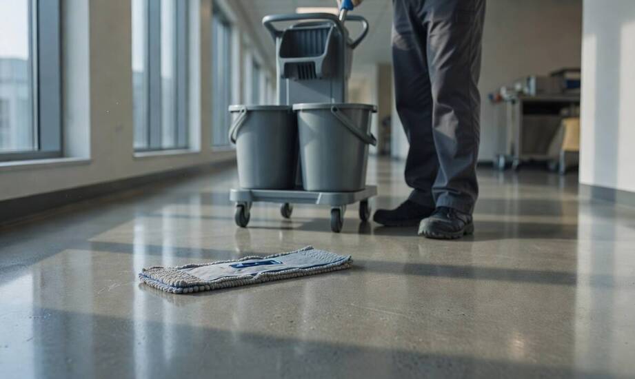 Dlaczego ręczne zestawy Vileda pracują inaczej w biurze i na hali produkcyjnej