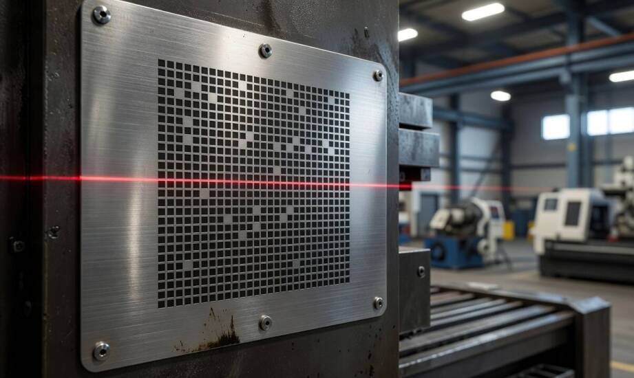 Od czego zależy pewny odczyt kodu z aluminiowej tabliczki w hali produkcyjnej