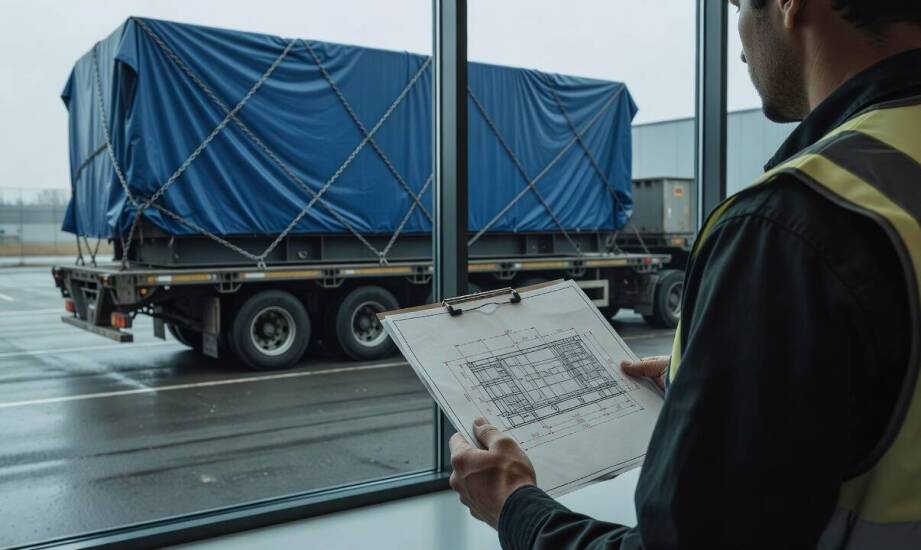 Komplet danych od nadawcy, bez którego plan transportu dużego ładunku za granicę pozostaje wstępny