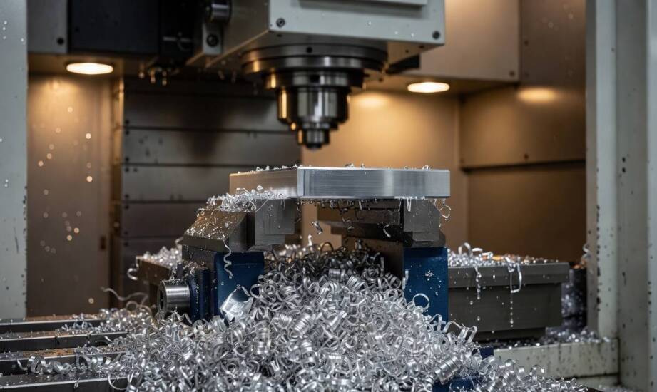 Jak ograniczać straty aluminium w CNC i odzyskiwać wartość z wiórów
