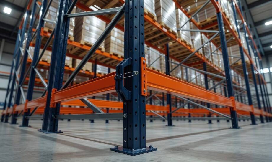 Jak profile, złącza i ramy w systemach STOW wpływają na stabilność składowania palet