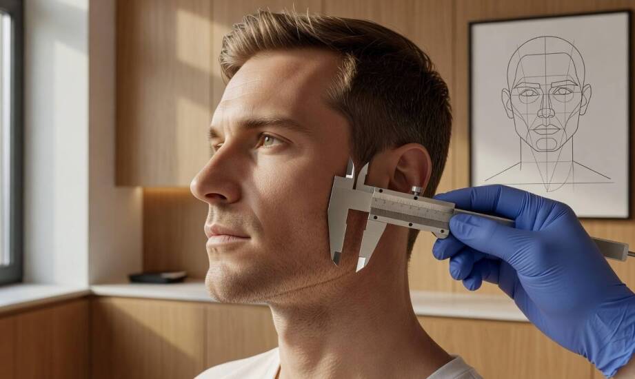 Jak męska anatomia klatki piersiowej i twarzy zmienia planowanie zabiegu plastycznego