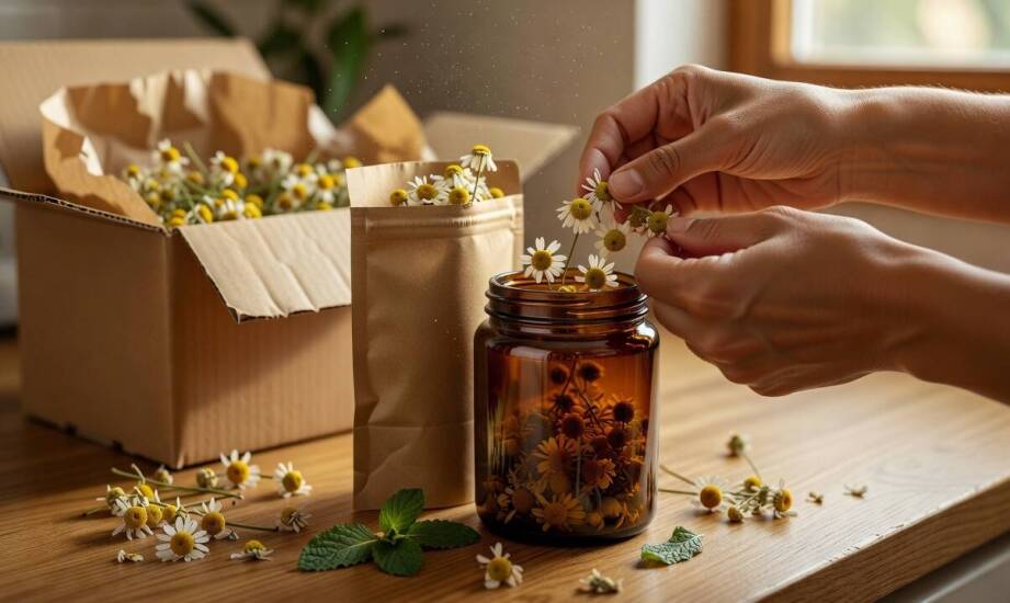 Dlaczego opakowanie i transport decydują o aromacie ziół po dostawie