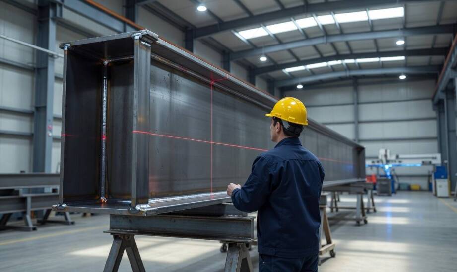 Jak automatyzacja i zakładowa kontrola produkcji wpływają na geometrię hali stalowej