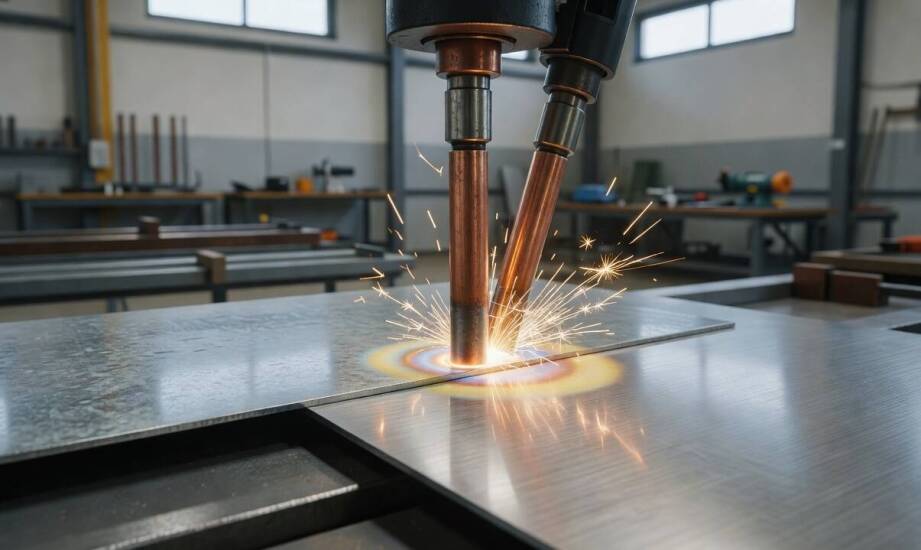Dlaczego stal niskowęglowa, blacha ocynkowana, stal nierdzewna i aluminium reagują różnie w zgrzewaniu punktowym