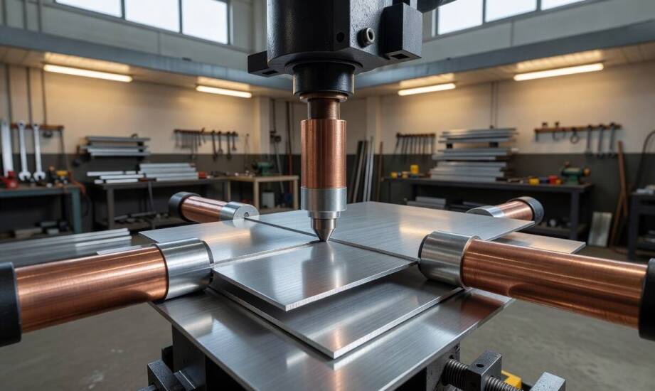 Dlaczego przewodność aluminium zawęża okno procesu przy zgrzewaniu punktowym