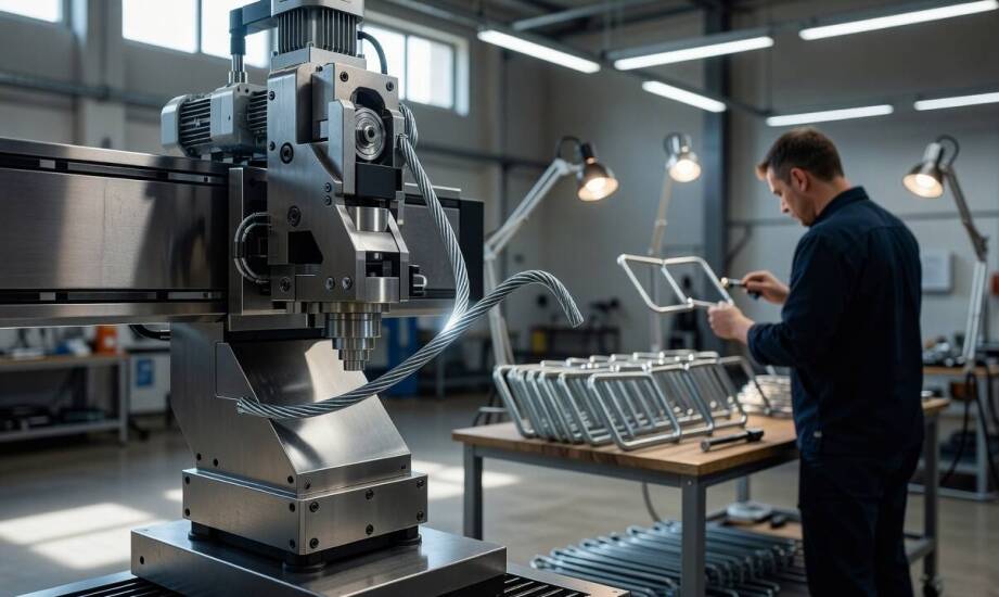 Od wysłania projektu do odbioru serii — etapy zlecenia gięcia drutu CNC