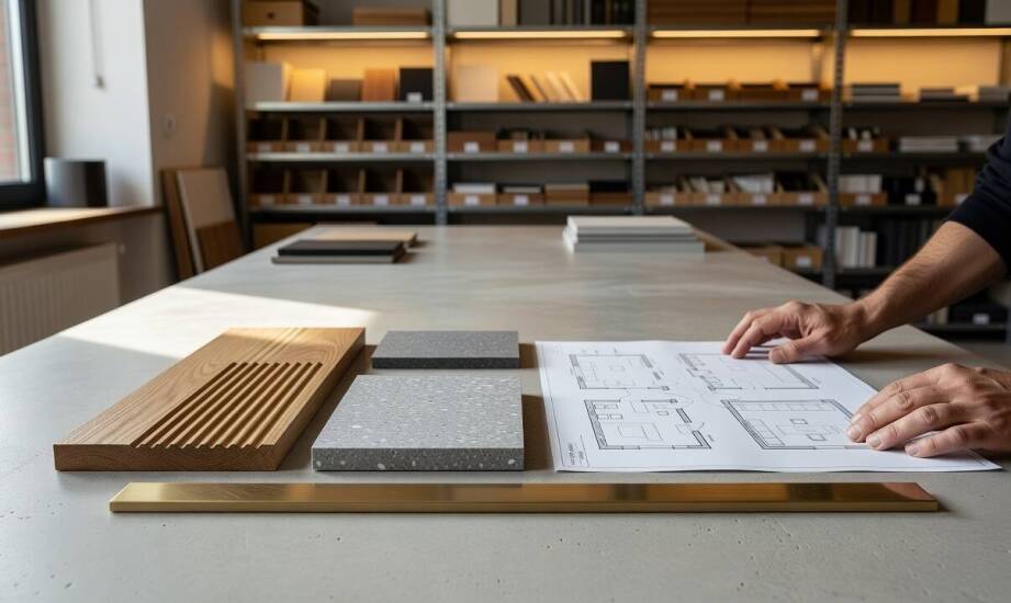 Jak korzystać z biblioteki próbek przy projektowaniu mebli i zabudów do obiektów komercyjnych