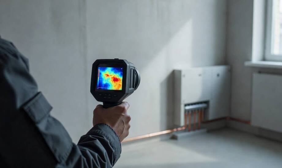 Warunki, bez których termowizja nie pokaże nieszczelności instalacji wodnej
