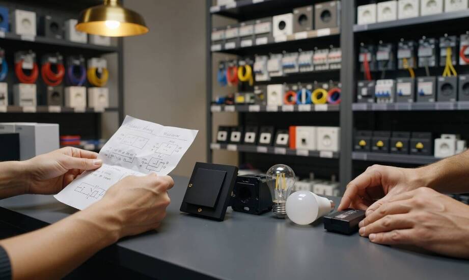 Jak przygotować zakupy w krakowskim sklepie z elektryką, żeby dobrać wszystko za pierwszym razem