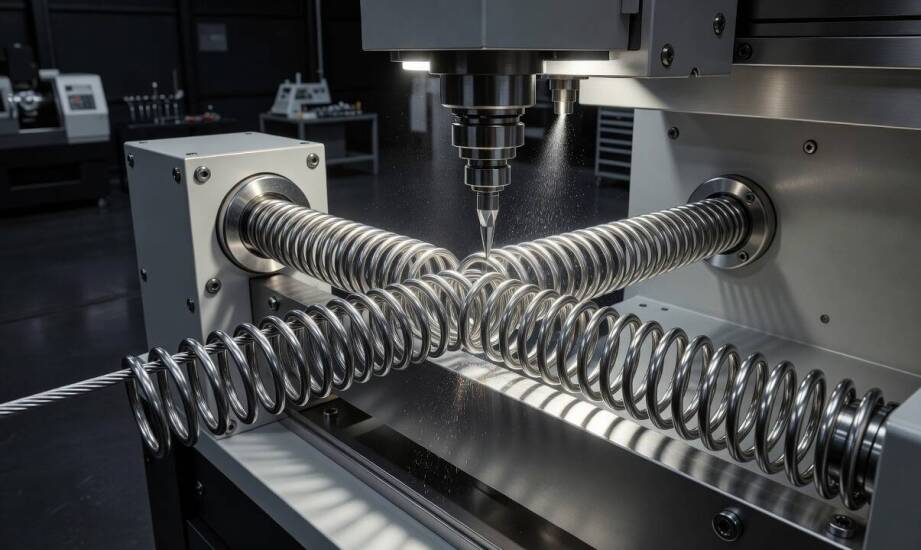 Jak automatyzacja CNC i kontrola wymiarów budują powtarzalność sprężyn technicznych