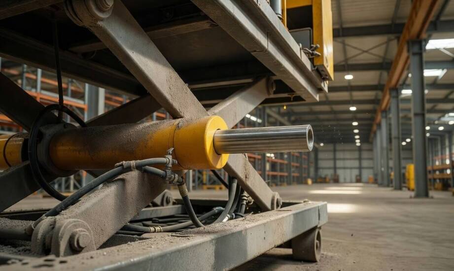 Jak objawy w hali wskazują, który element podnośnika hydraulicznego zawodzi