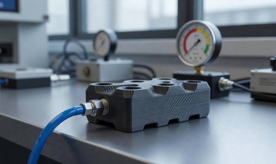 Jakie cechy materiału decydują, czy element z druku 3D wytrzyma warunki pneumatyczne i próżniowe