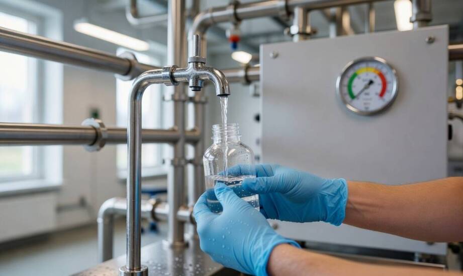 Jak wyniki badania wody pitnej wpływają na kontrolę jakości serii produkcyjnych i dokumentację zakładu