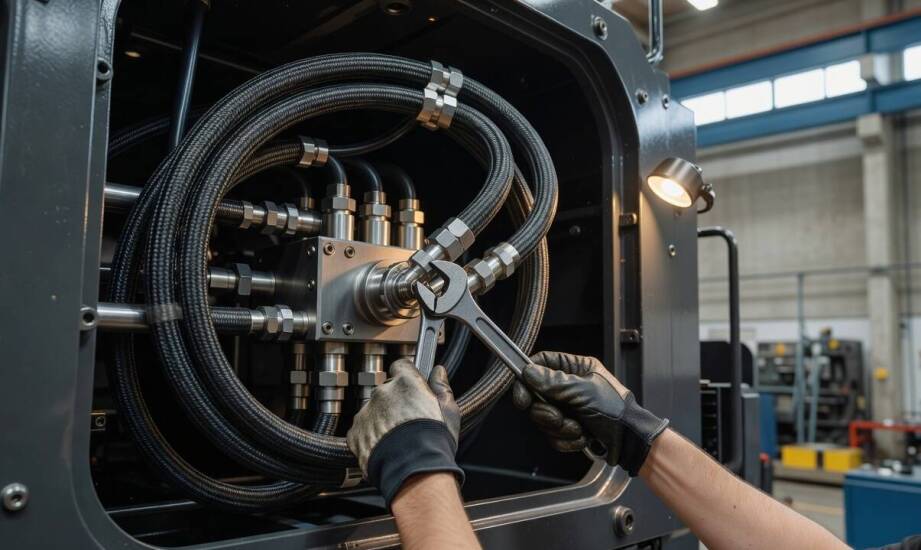 Od projektu do próbnego rozruchu — jak przebiega montaż układu hydraulicznego w maszynie przemysłowej i górniczej