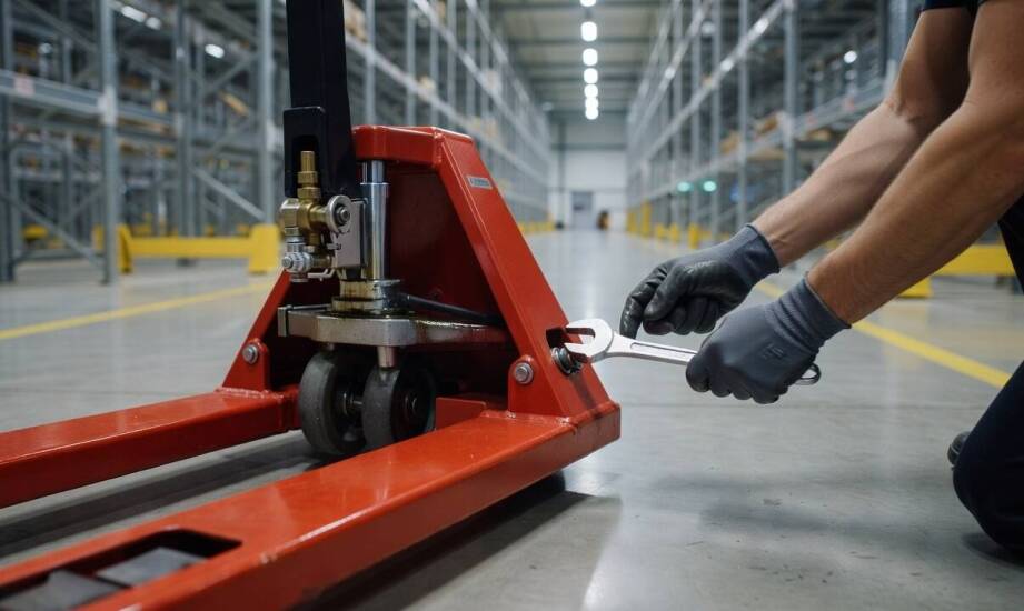 Jak wygląda pełny obieg obsługi paleciaka w hali produkcyjnej — od zgłoszenia do odbioru