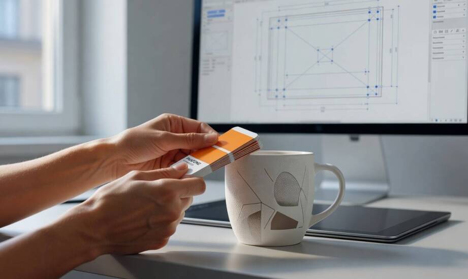 Jak przygotować projekt graficzny pod nadruk na kubku, żeby zachować detale marki
