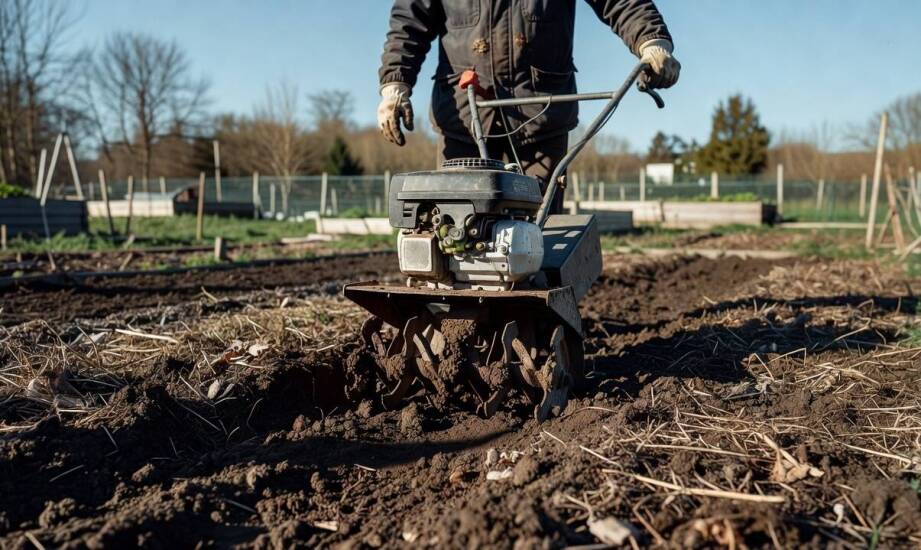 Jak praca spalinowej glebogryzarki zmienia strukturę i żyzność warzywnika z czasem