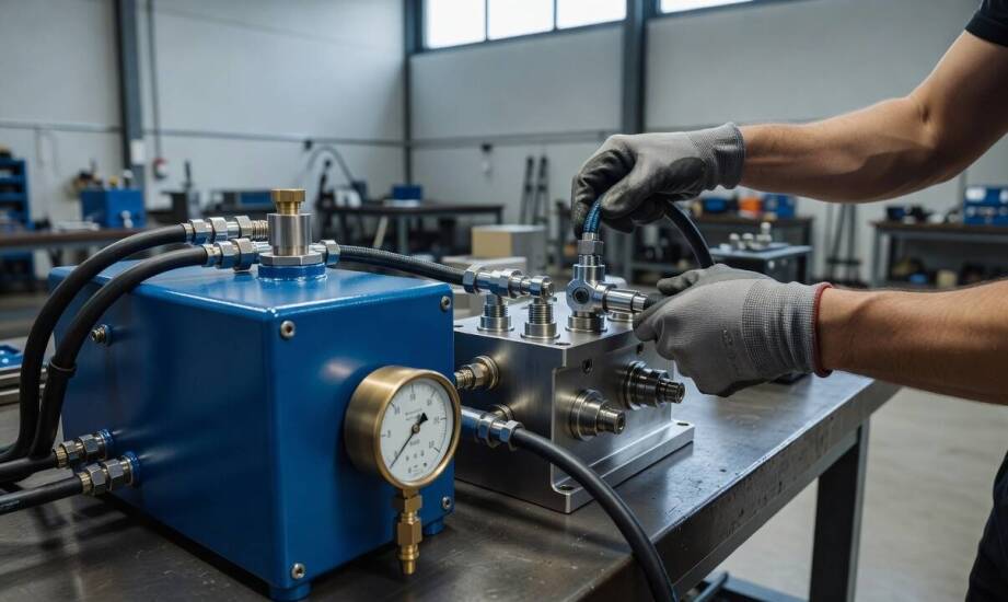 Jak powstaje zasilacz hydrauliczny dopasowany do maszyny i warunków pracy