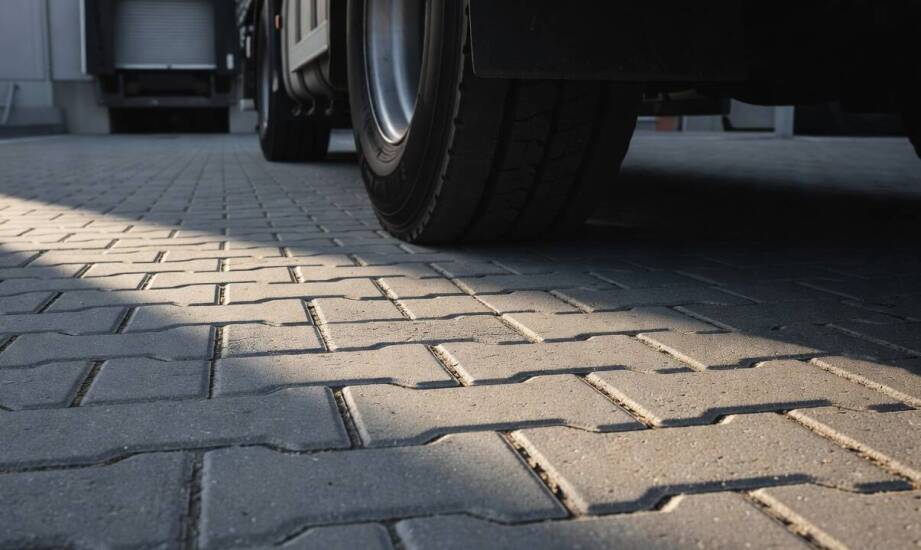Dlaczego spoiny w nawierzchni z kostki decydują o trwałości parkingów pod ruchem ciężkim